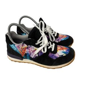 Inkkas Shoes Womens Size 9 Caladium Jogger Multicolor Floral Sneakers